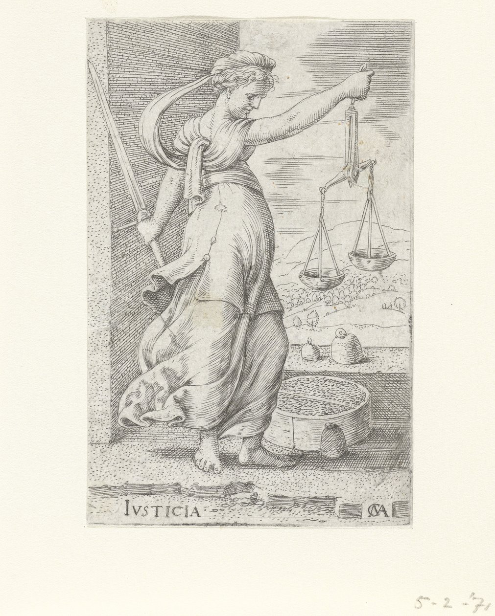 Justitia Spravedlnost od Cornelis Massys