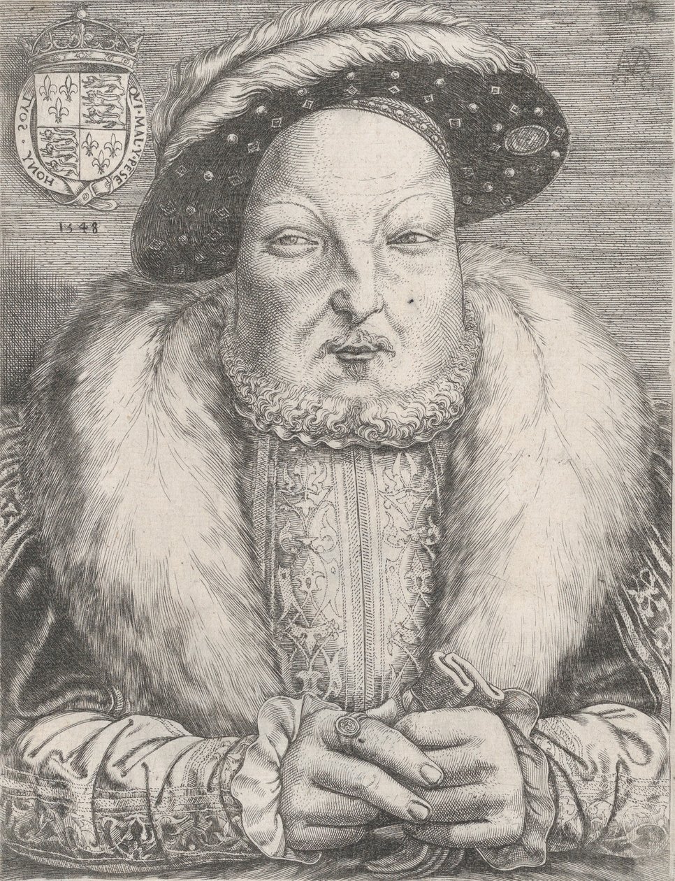 Portrét Jindřicha VIII., ca. 1547. od Cornelis Massys