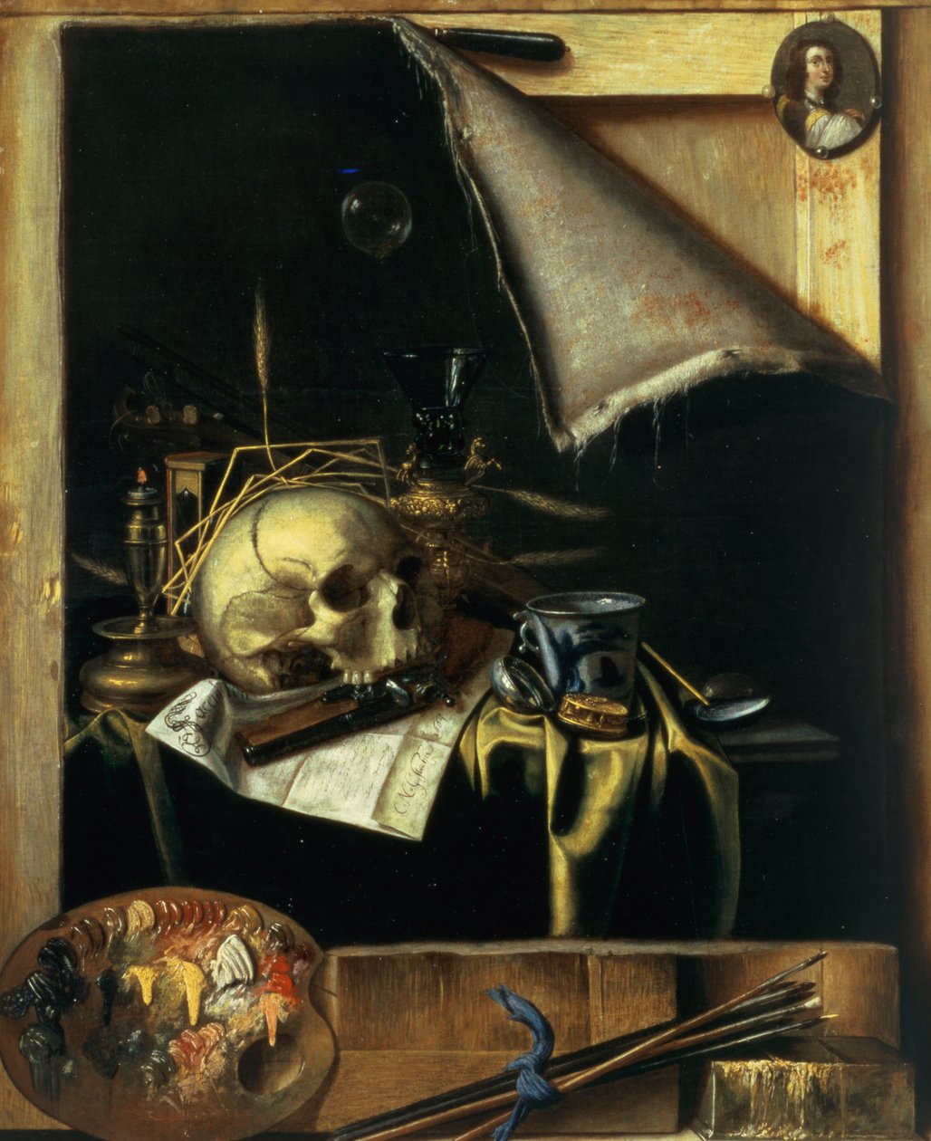 Vanitas (Zátiší - Trompe l