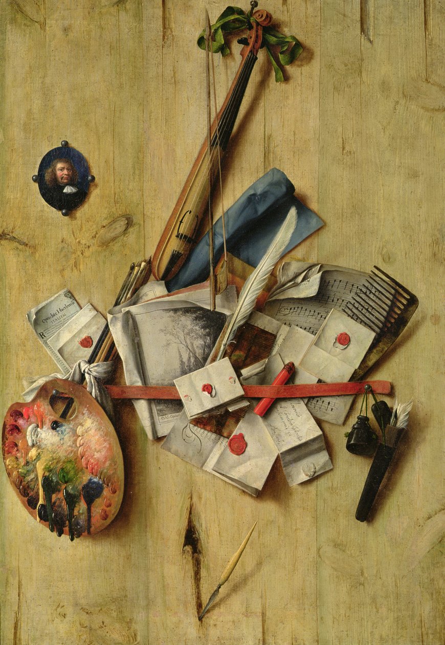 Zátiší, 1675 od Cornelis Norbertus Gysbrechts