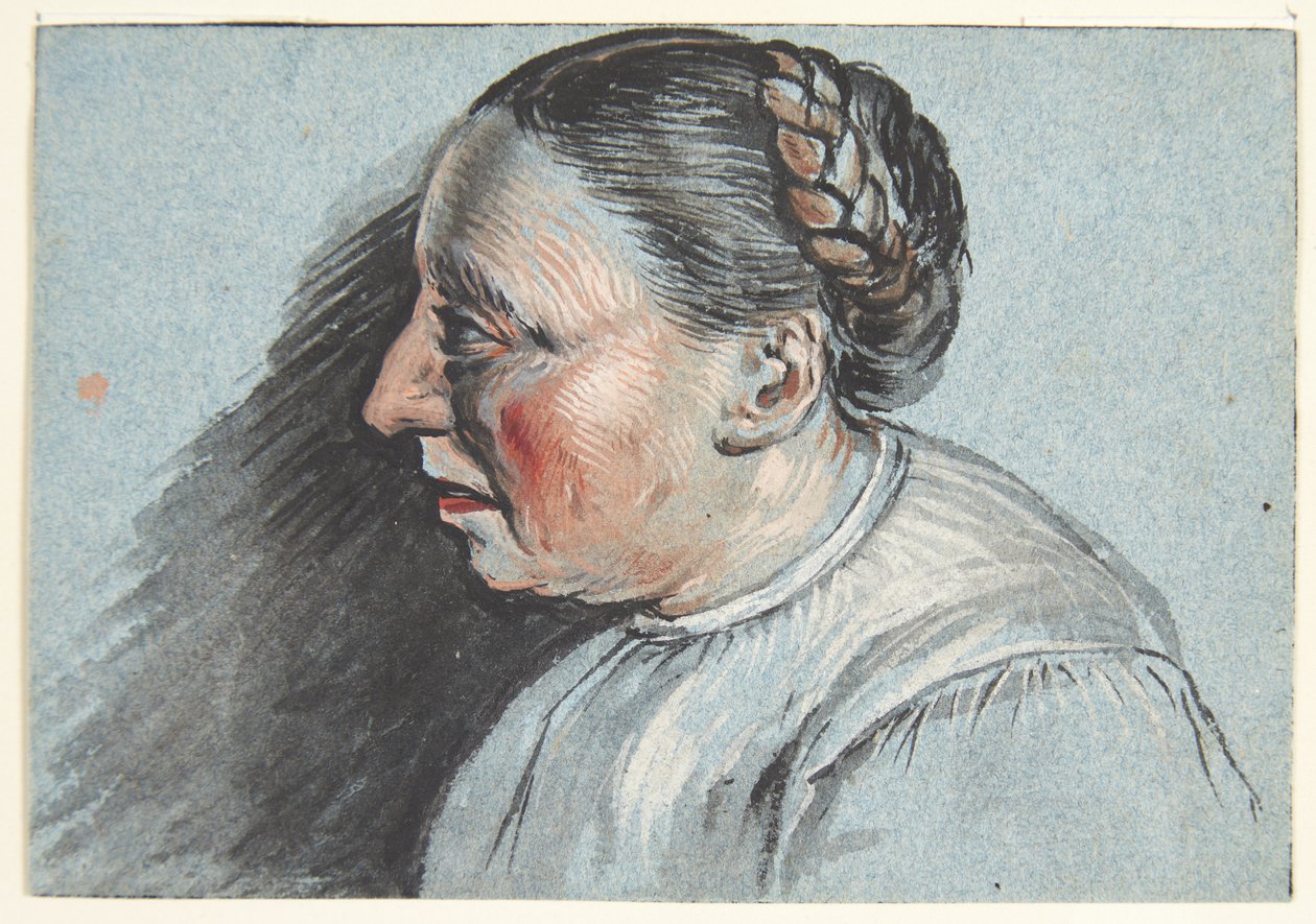 Busta farmářovy ženy od Cornelis Pietersz Bega