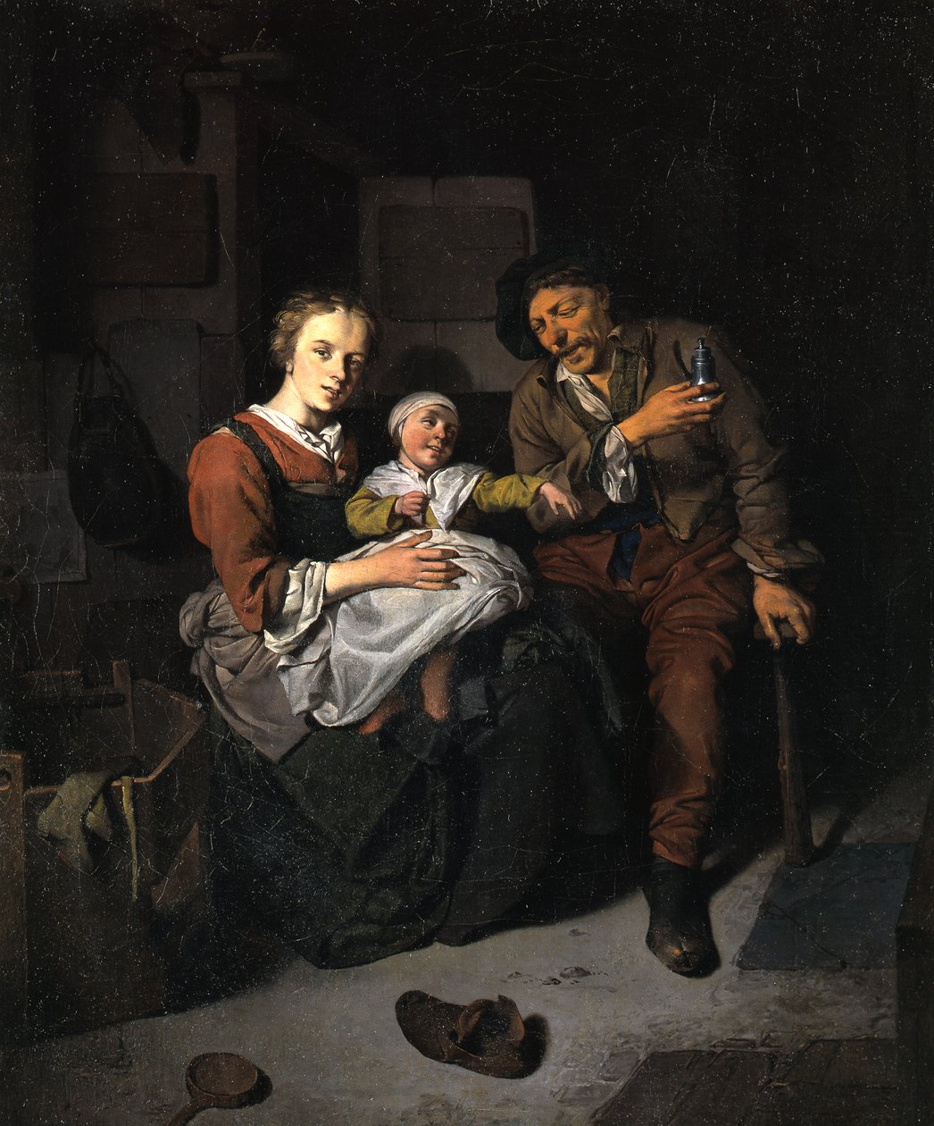 Němčina:  Bauernfamilie Zemědělská rodina od Cornelis Pietersz Bega