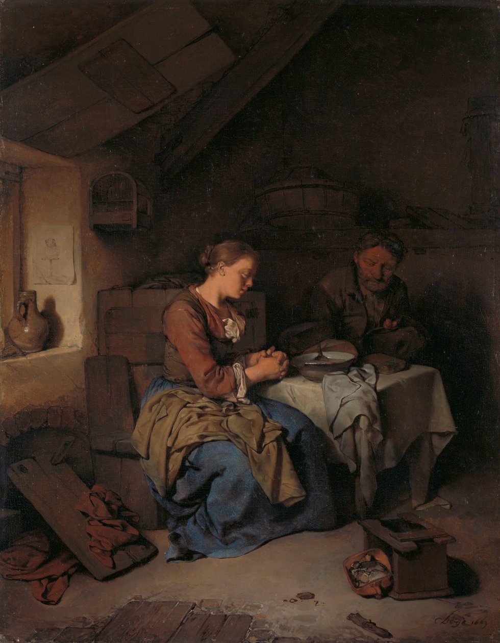 Říká Grace od Cornelis Pietersz. Bega