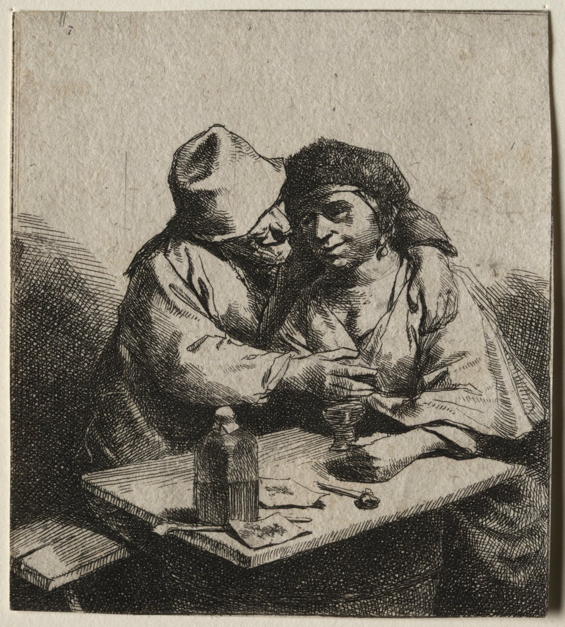 Zamilovaný pár. od Cornelis Pietersz Bega