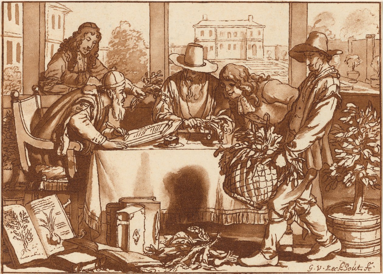 Zahradník od Cornelis Ploos van Amstel