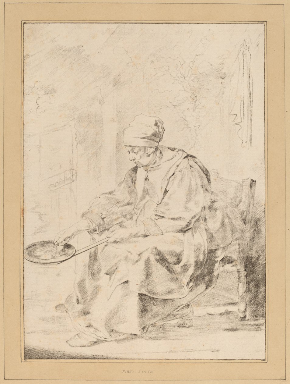 Palačinka žena od Cornelis Ploos van Amstel