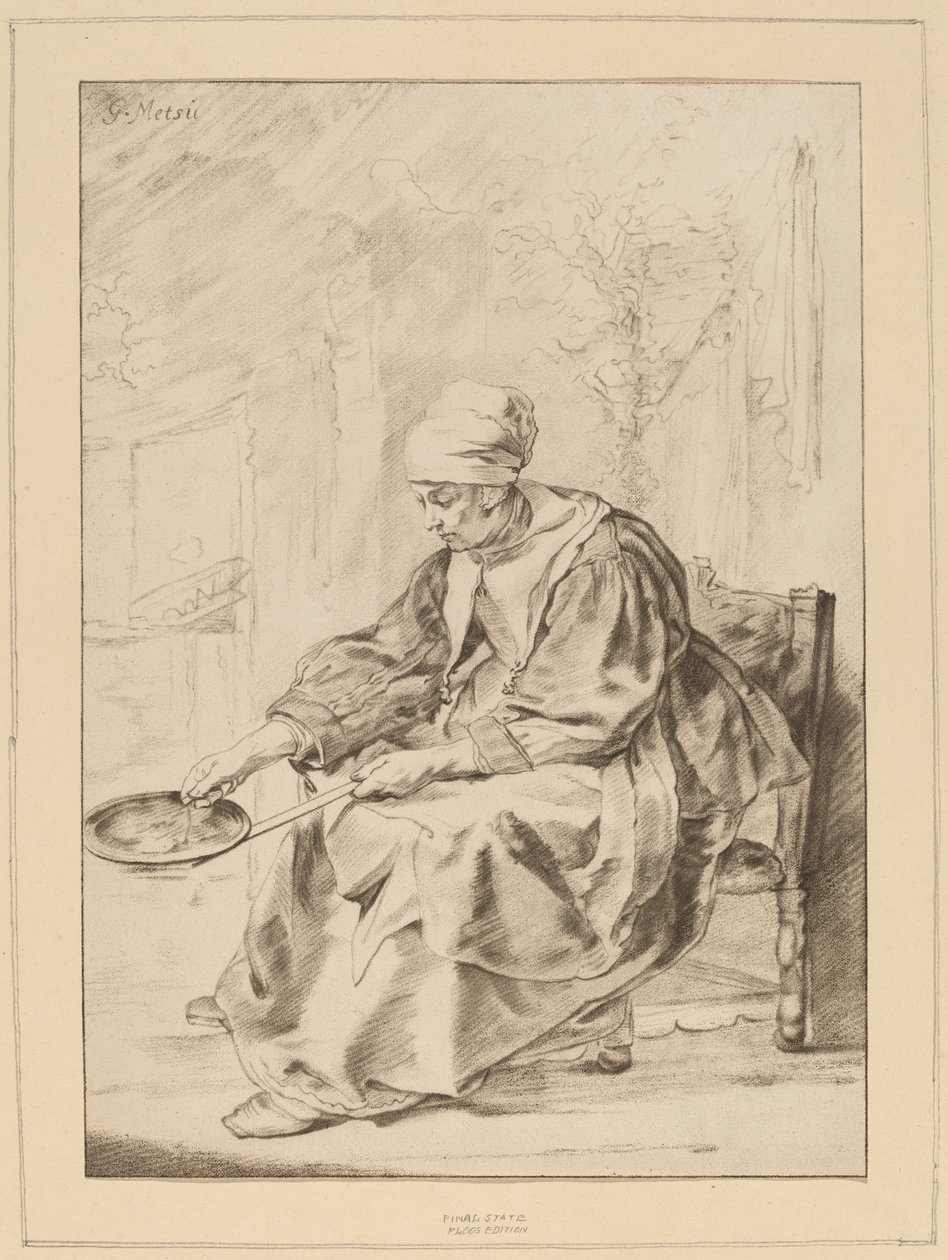 Palačinka žena od Cornelis Ploos van Amstel