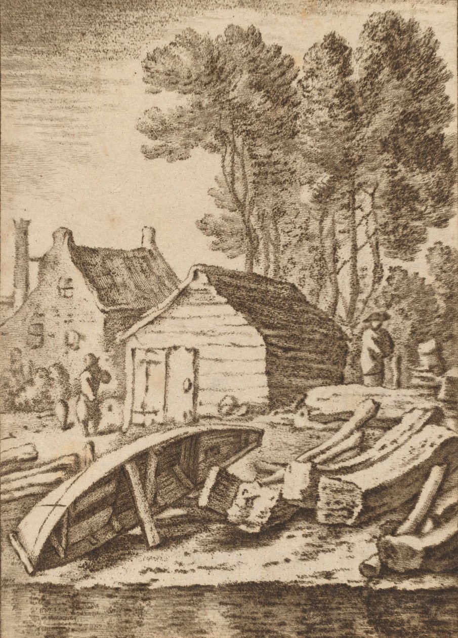 Loděnice, 1761, vydáno 1765. od Cornelis Ploos van Amstel