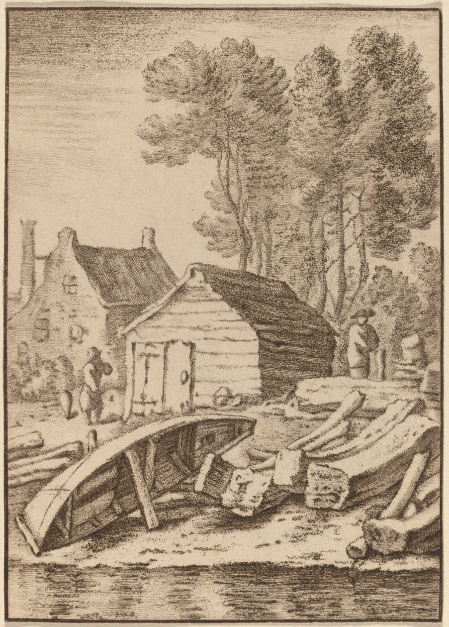 Loděnice, 1761, vydáno 1765. od Cornelis Ploos van Amstel