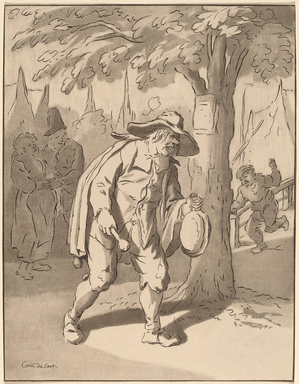 Městský křikloun od Cornelis Ploos van Amstel
