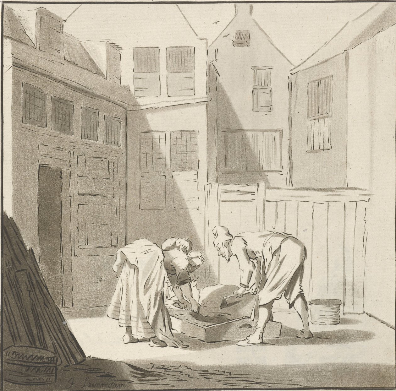porážka prasat od Cornelis Ploos van Amstel