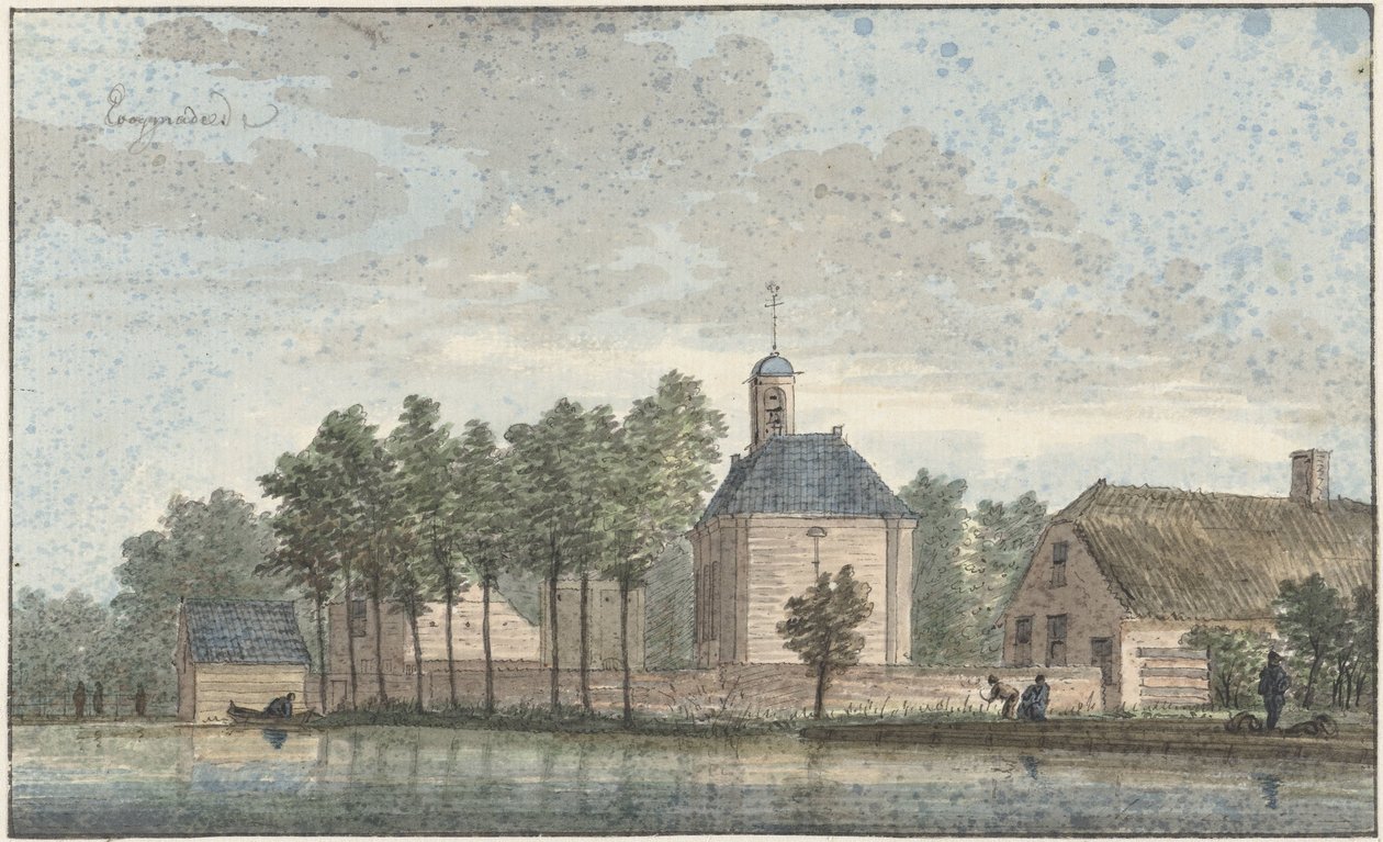 Vesnice Hoogmade od Cornelis Pronk (possibly)