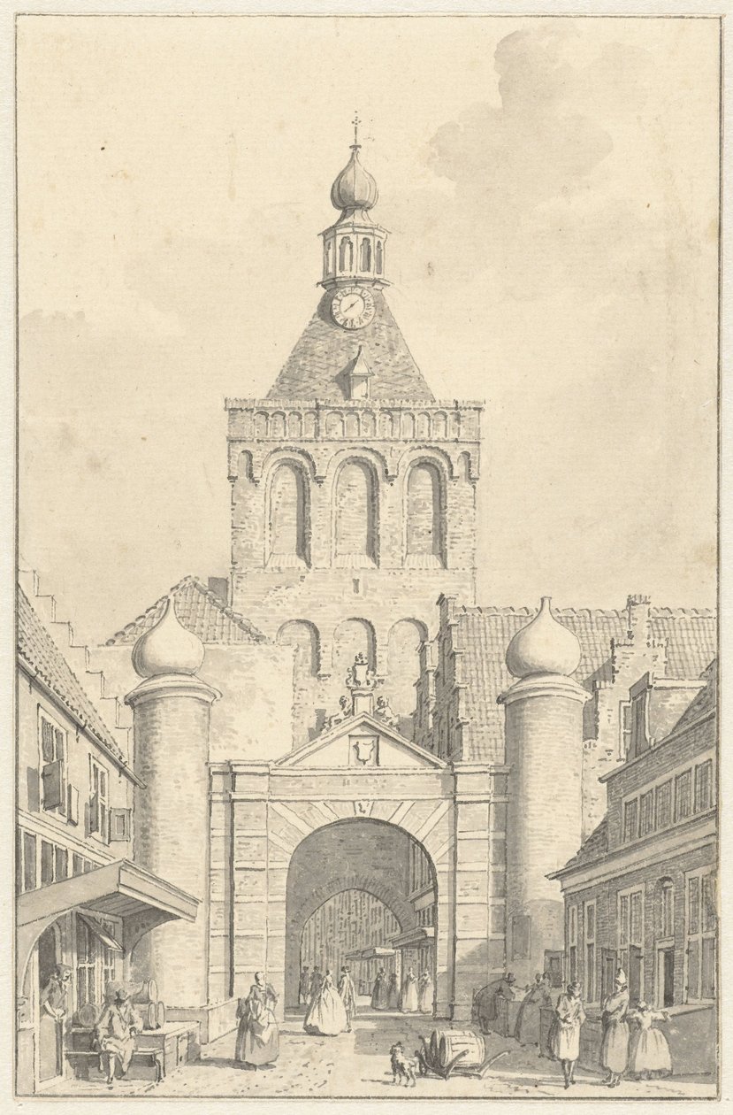 Binnenpoort v Culemborgu od Cornelis Pronk