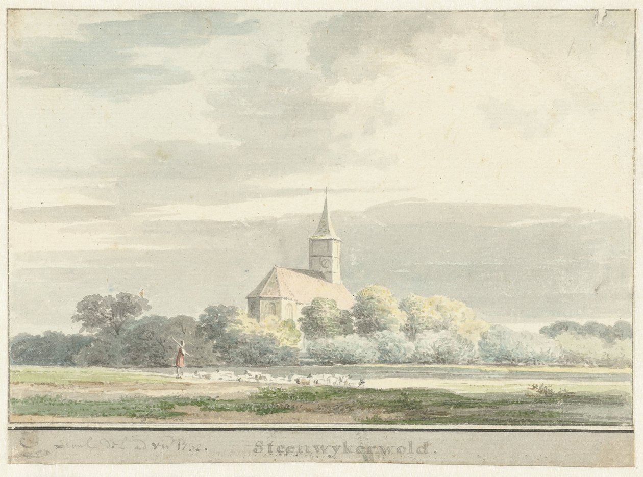 Pohled na Steenwijkerwold od Cornelis Pronk