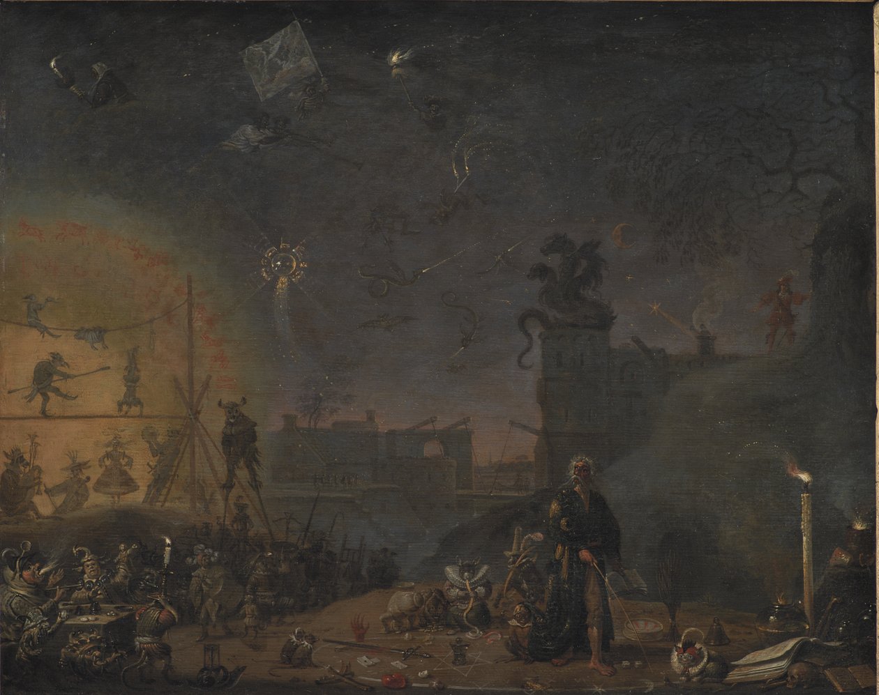 Vize nedělního dítěte od Cornelis Saftleven