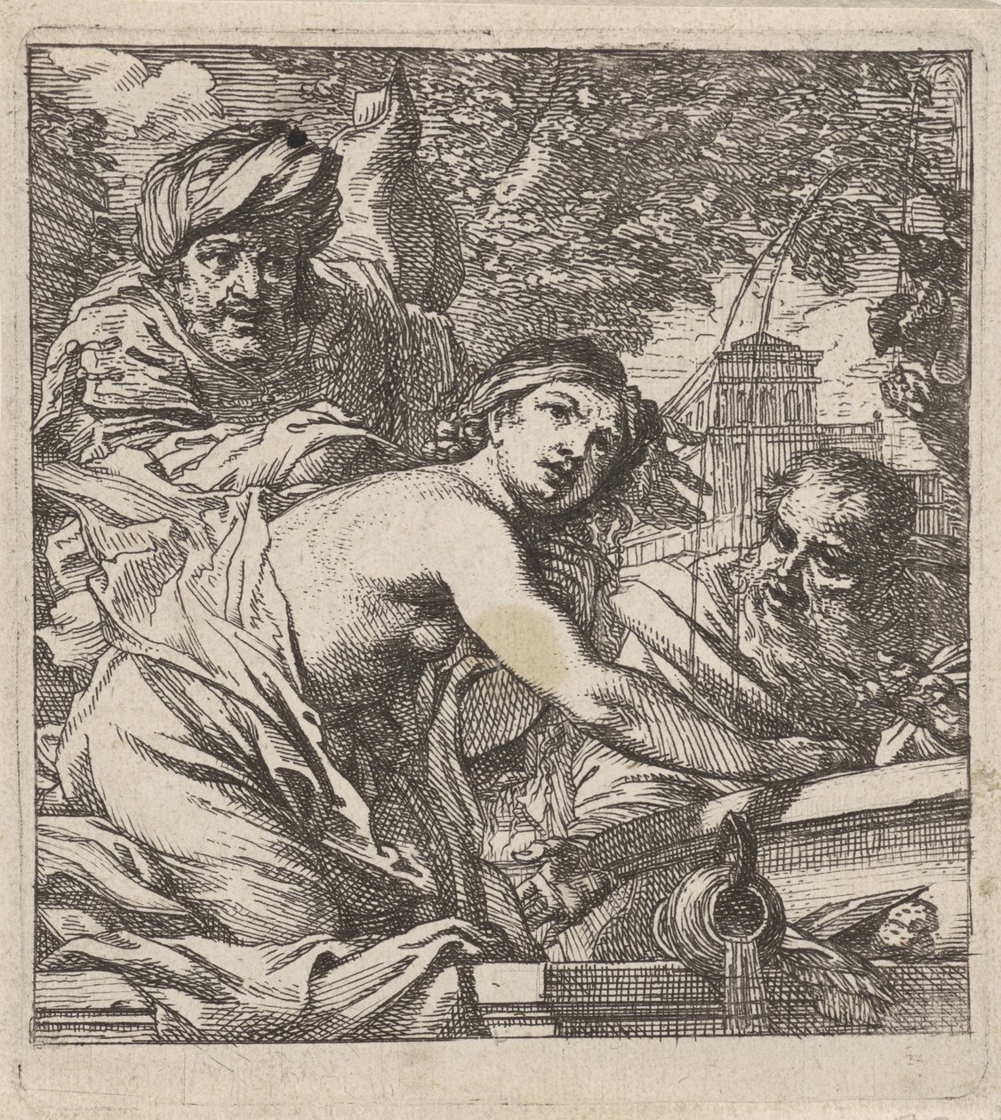Susanna a starší od Cornelis Schut (I)