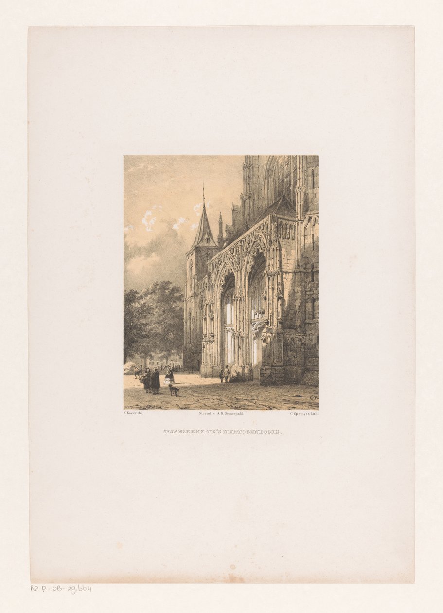 Katedrála svatého Jana v Den Bosch St. Jankerk in 