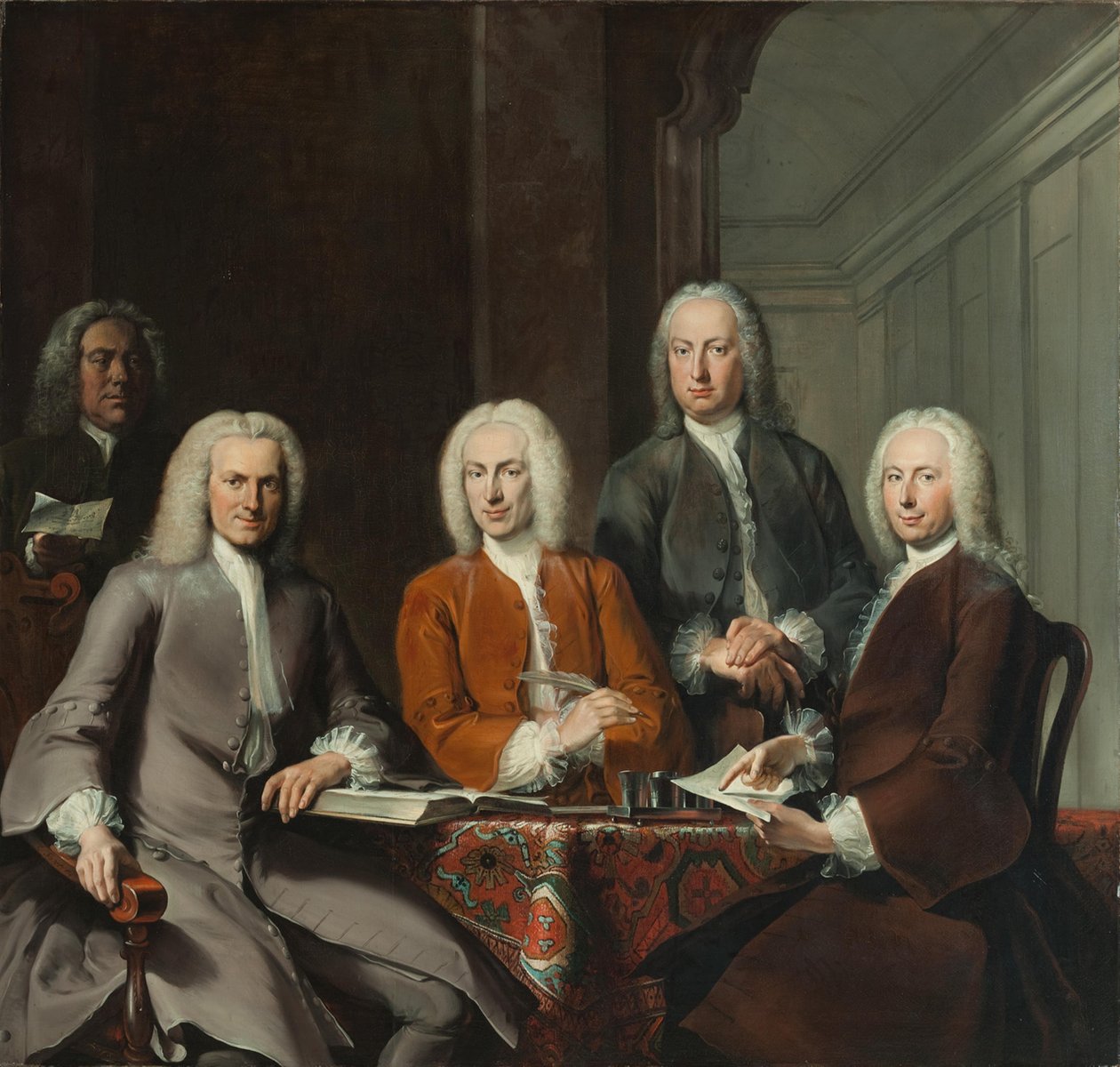 Správci Oudezijds Huiszittenhuis od Cornelis Troost