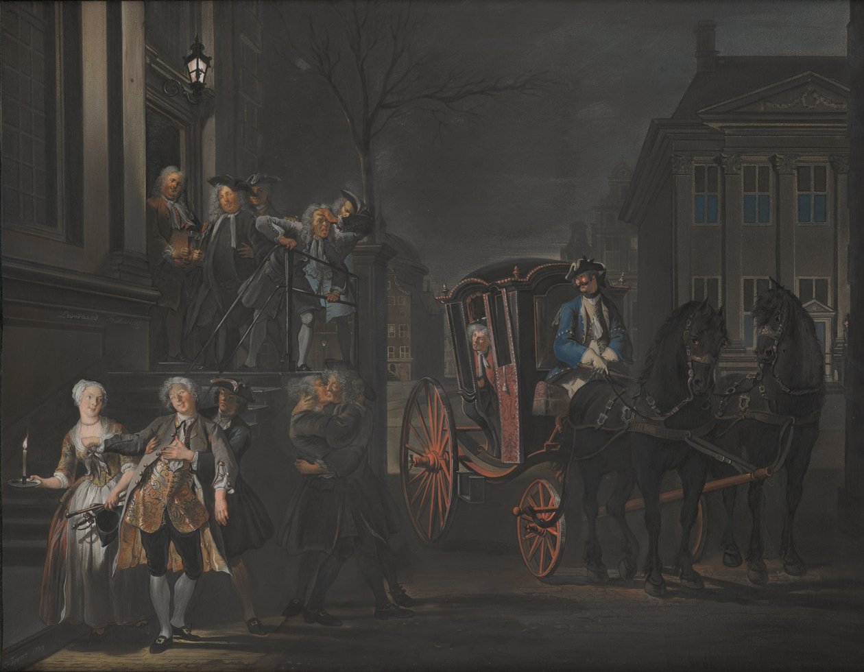 "Byli tam, kdo mohl, kdo nemohl, spadl." od Cornelis Troost