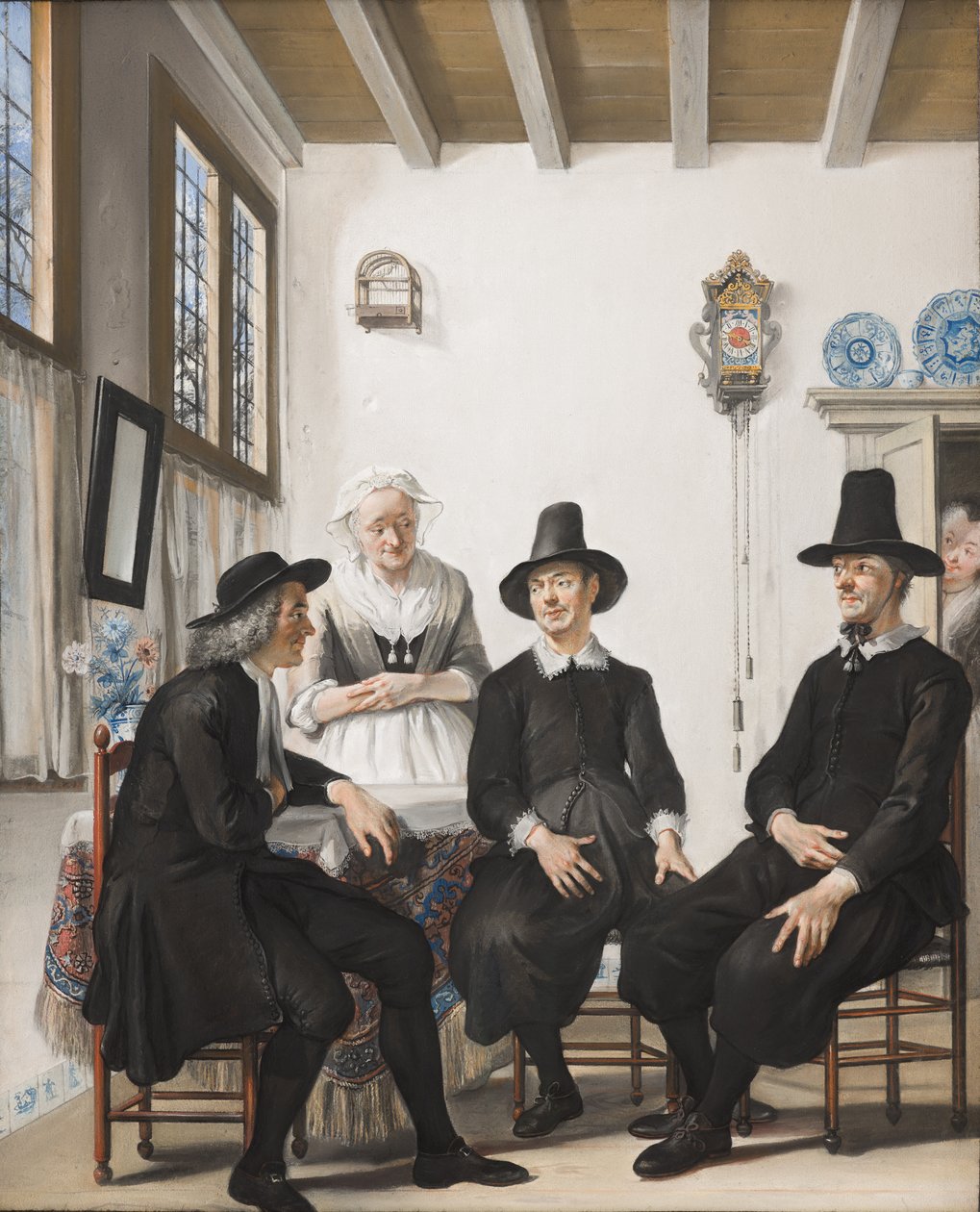 Saartje Jans je požádána o ruku v manželství, 1738 od Cornelis Troost