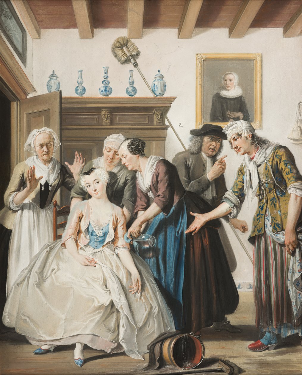 Objev Jana Claasze, 1738 od Cornelis Troost
