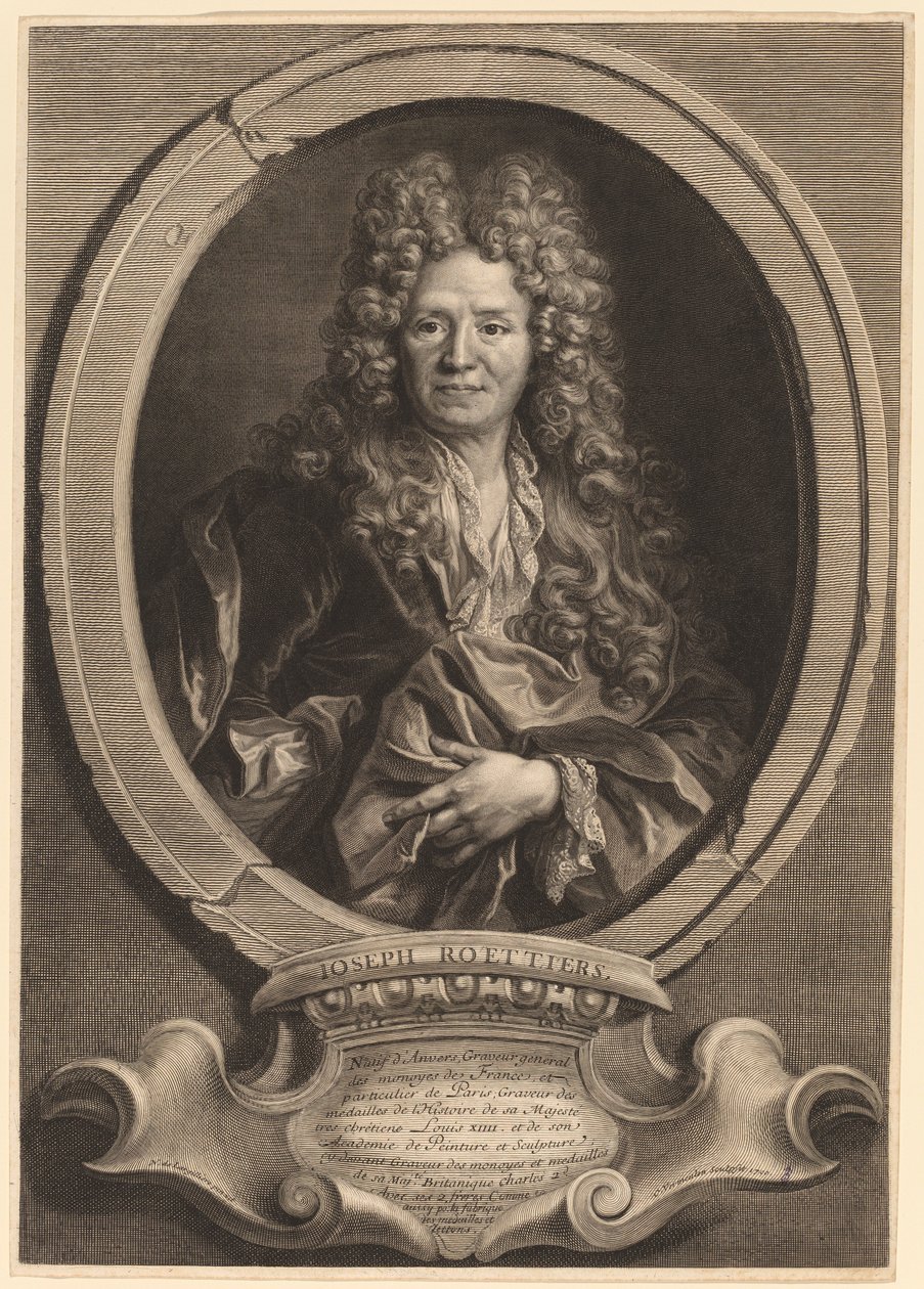 Joseph Roettiers od Cornelis Vermeulen after Nicolas de Largillierre