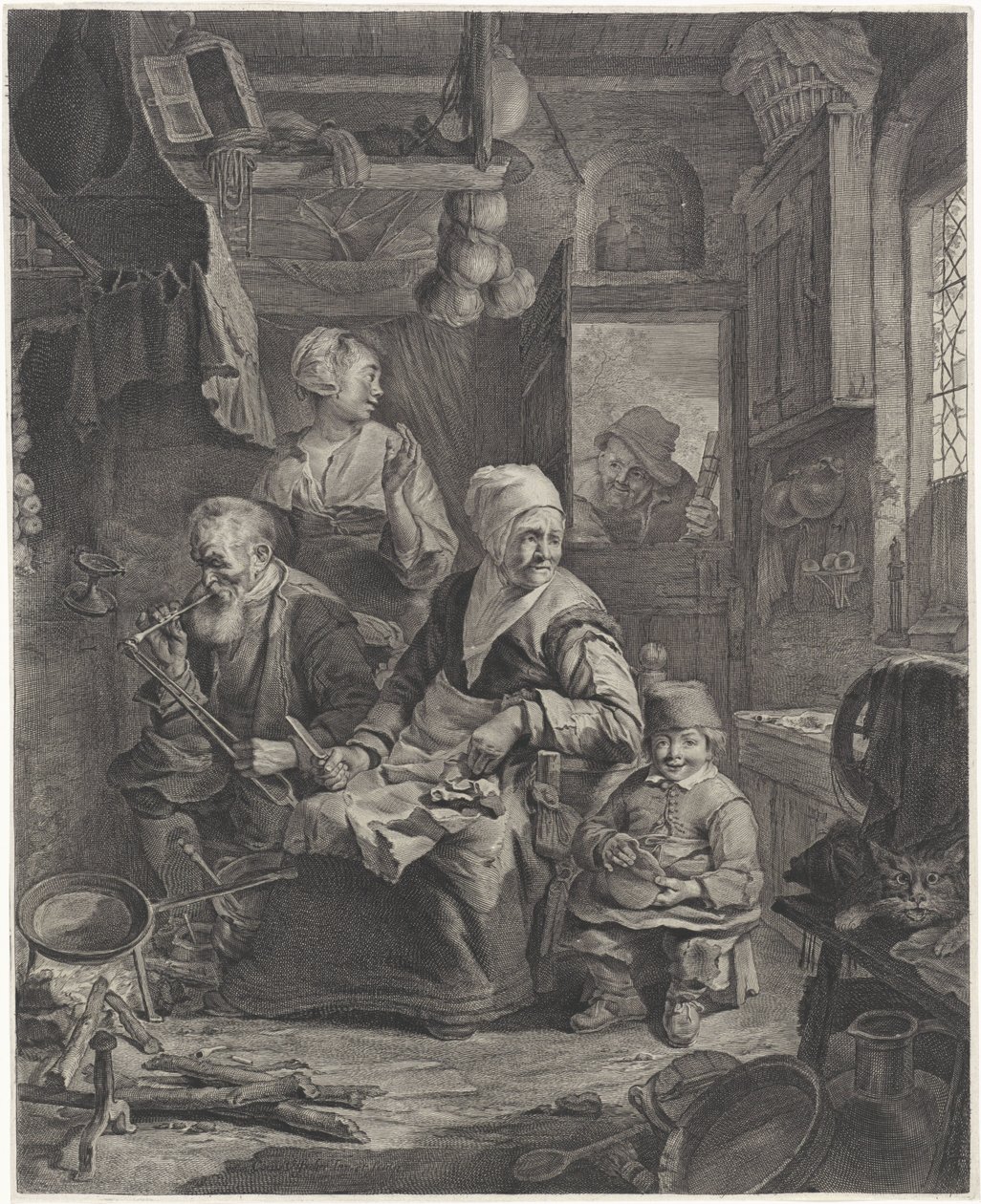 palačinkář od Cornelis Visscher (II)