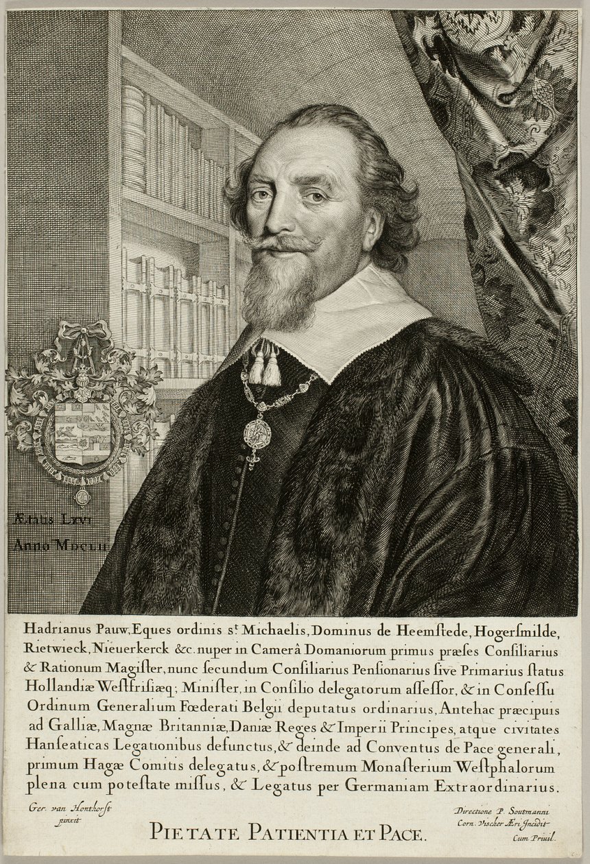 Adriaen Pauw, lord z Heemstede od Cornelis Visscher