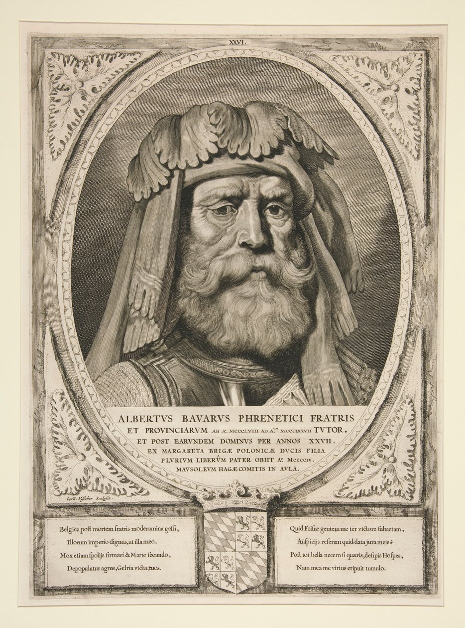 Albertvs Bavarvs Phrenetici Fratris/ et Provinciarvm od Cornelis Visscher
