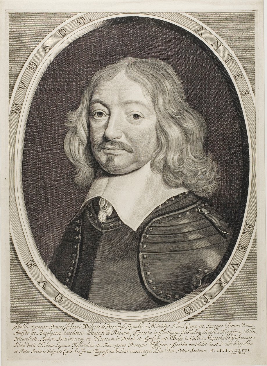 Johann Wolfert van Brederode, z knihy Effigies Variae od Cornelis Visscher
