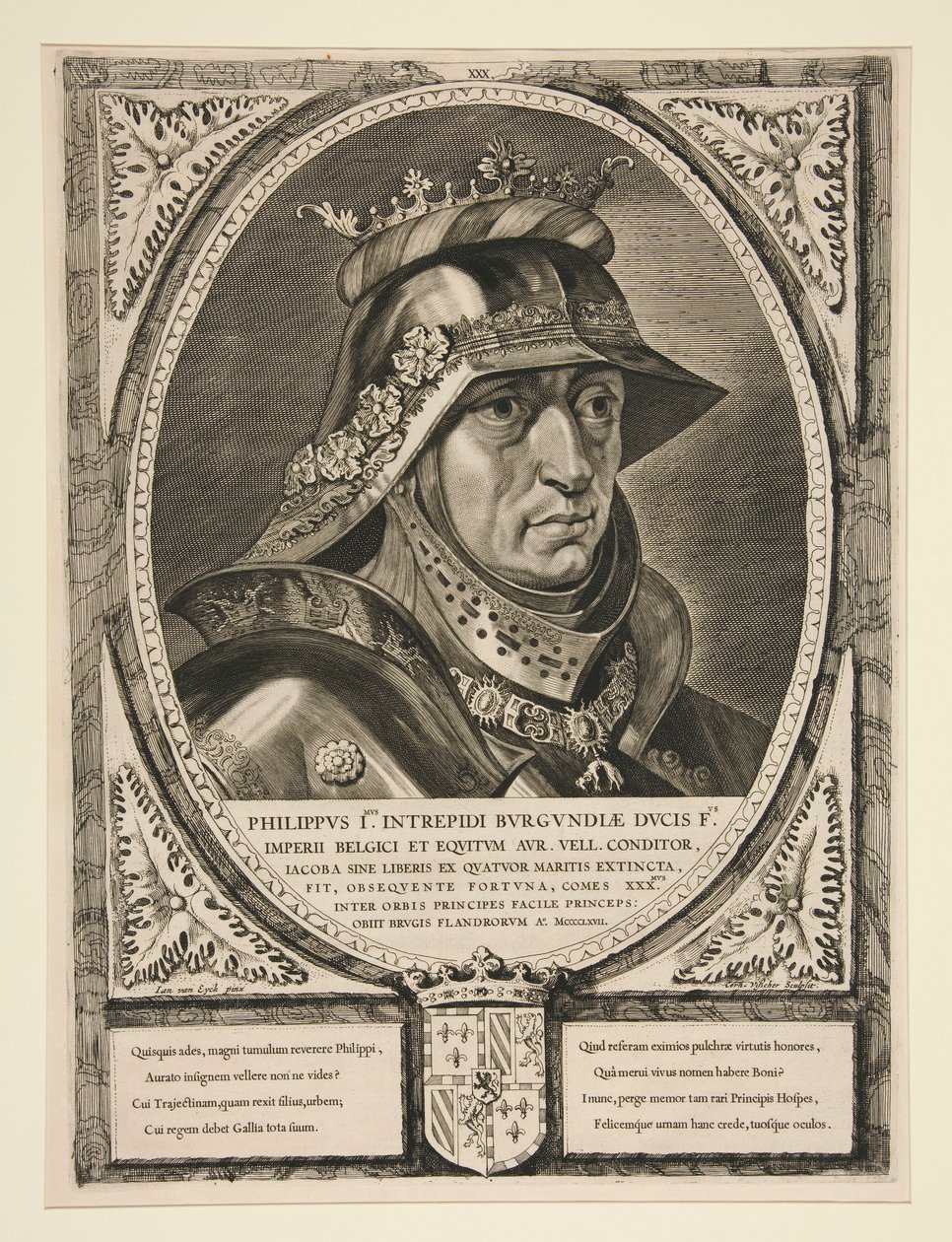 Philip The Ist (Philip the Good) od Cornelis Visscher