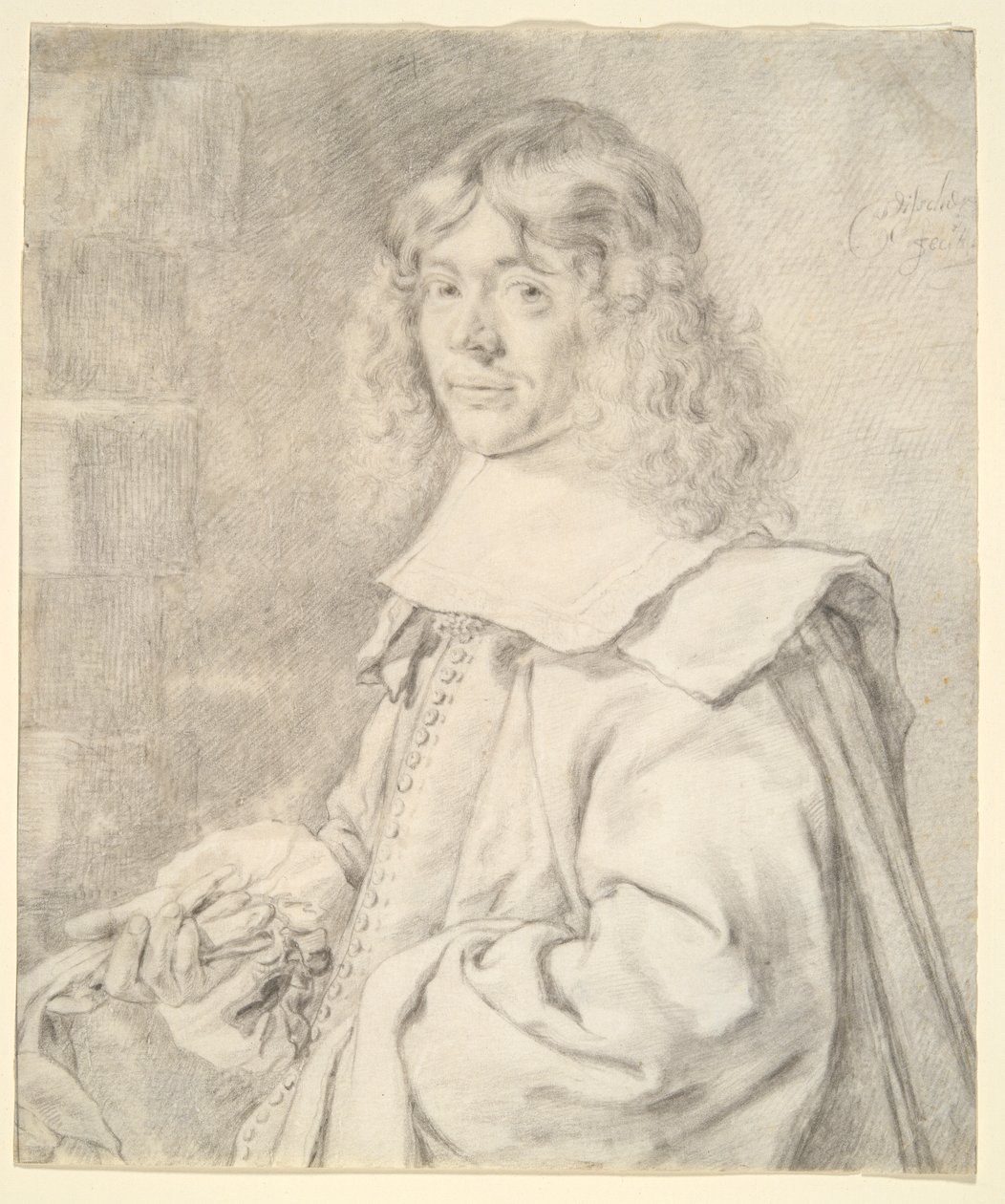 Portrét mladého muže od Cornelis Visscher