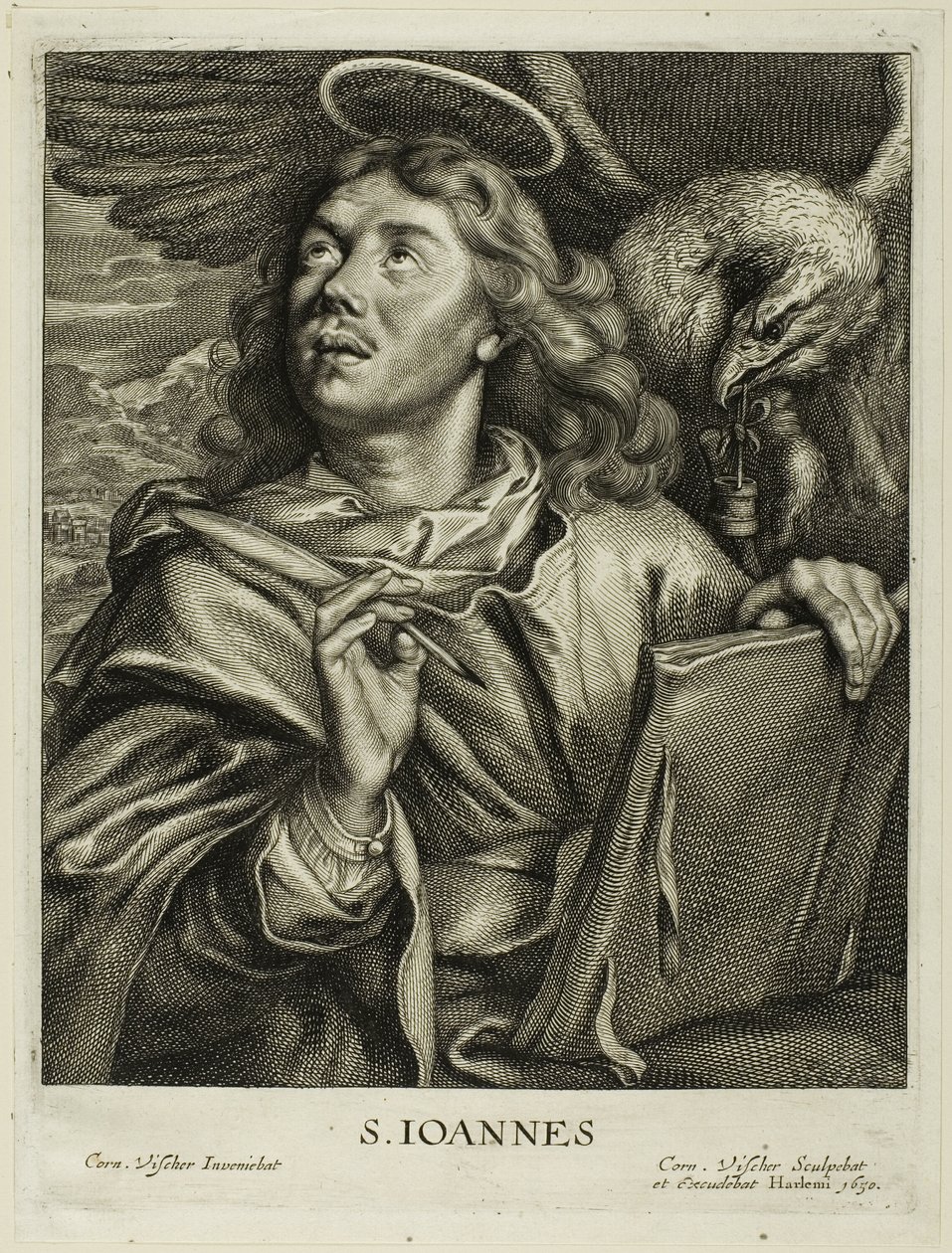 Svatý Jan od Cornelis Visscher