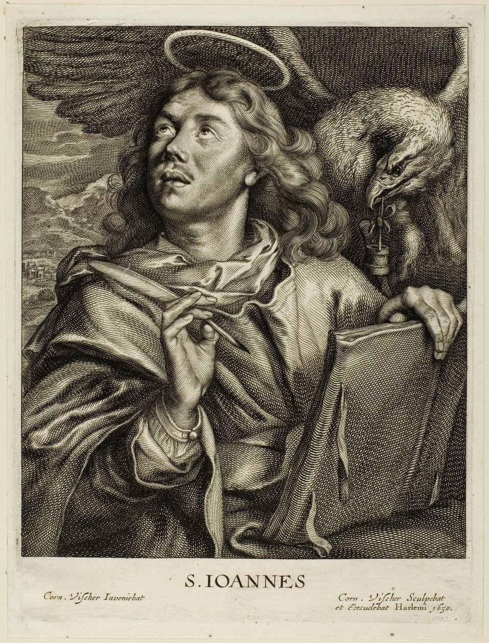 Svatý Jan od Cornelis Visscher