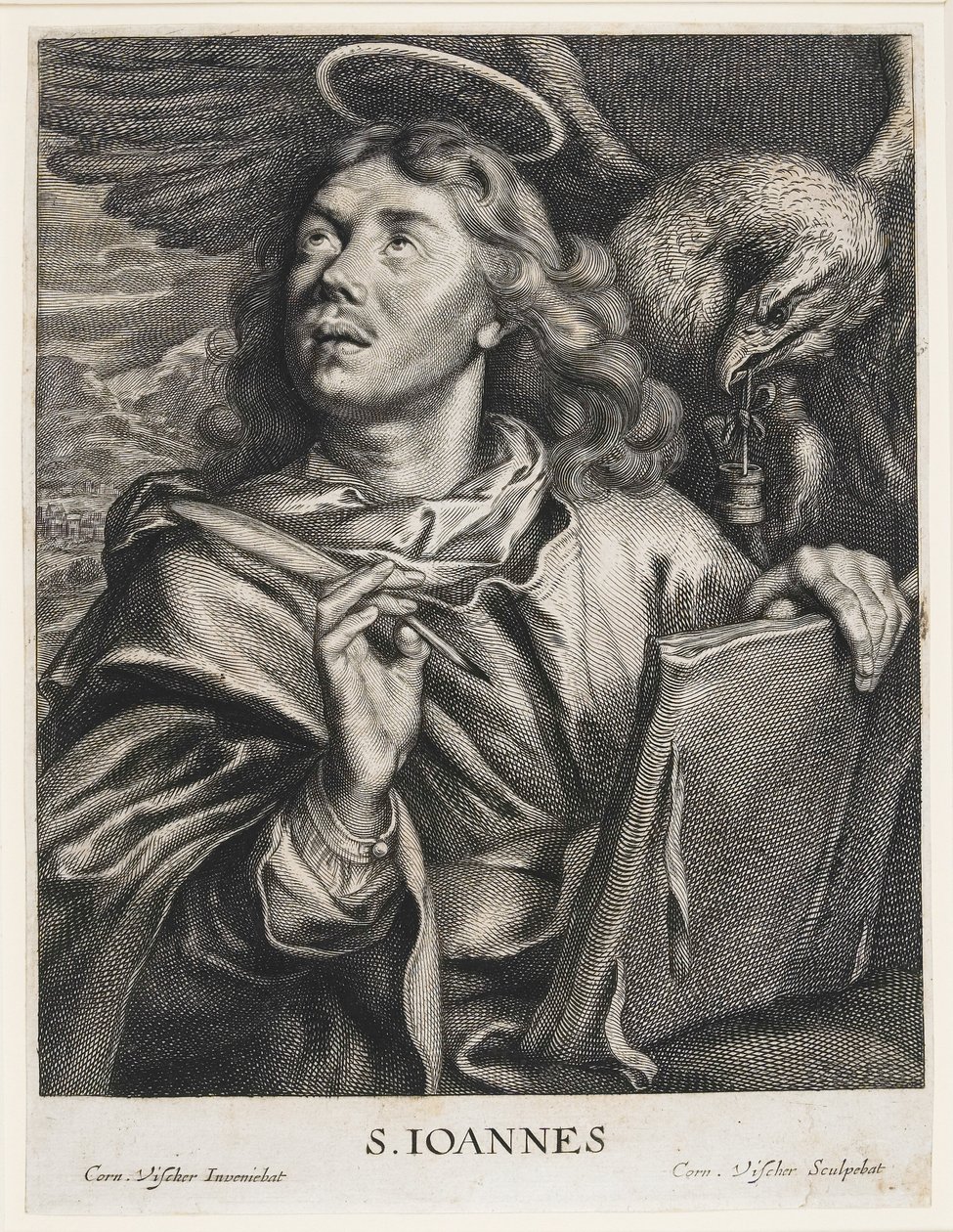 Svatý Jan od Cornelis Visscher