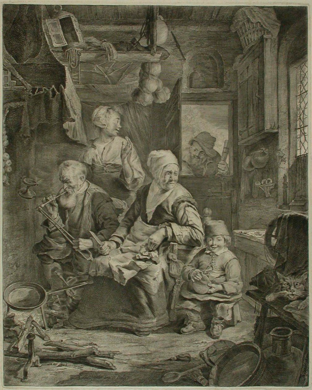 Pekař palačinek od Cornelis Visscher