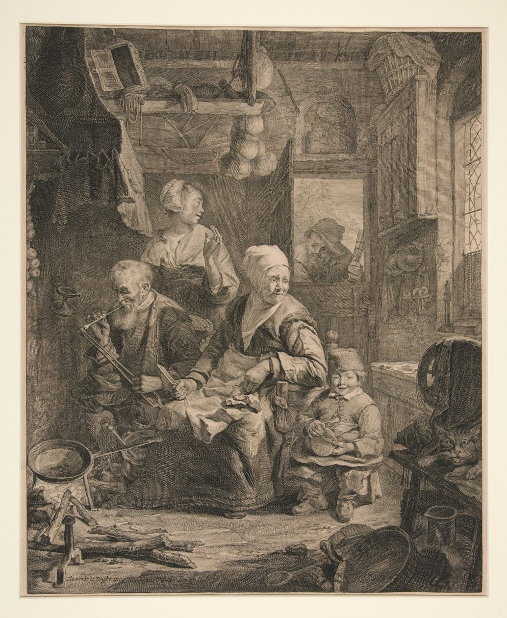 Palačinkářka od Cornelis Visscher