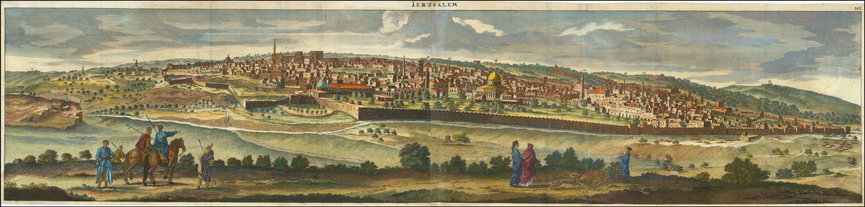 Cornelis de Bruyn, Jeruzalém od Cornelis de Bruijn