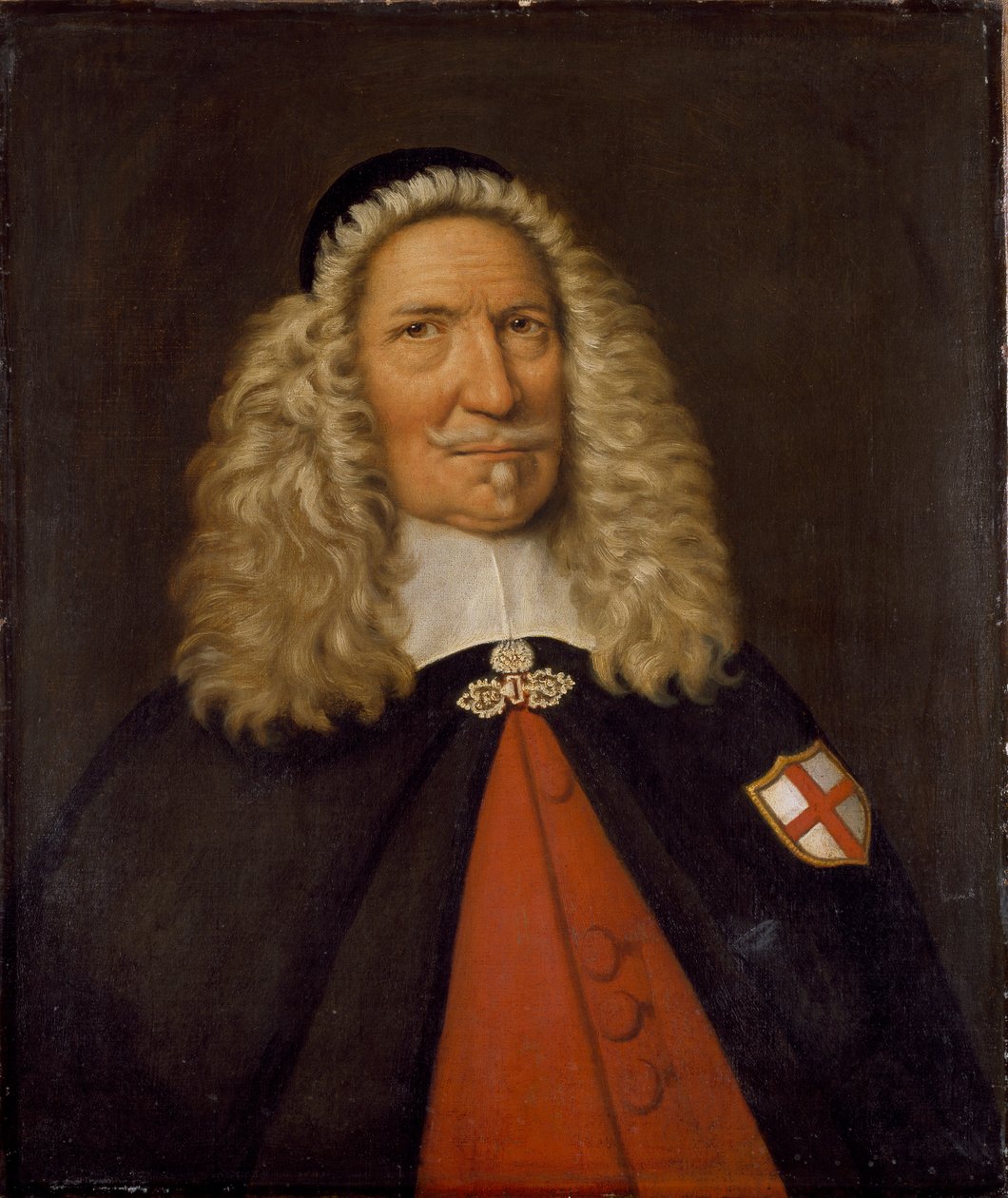 Kapitán Nicholas Burgh, 17. století od Cornelis de Neve