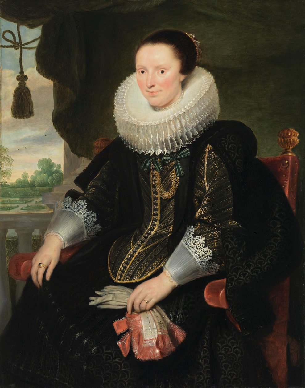 Portrét ženy od Cornelis de Vos