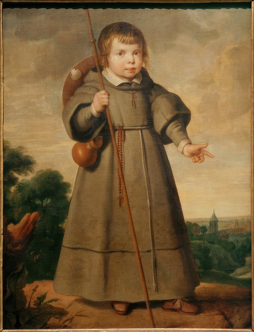 Portrét dítěte jako poutníka od Cornelis de Vos