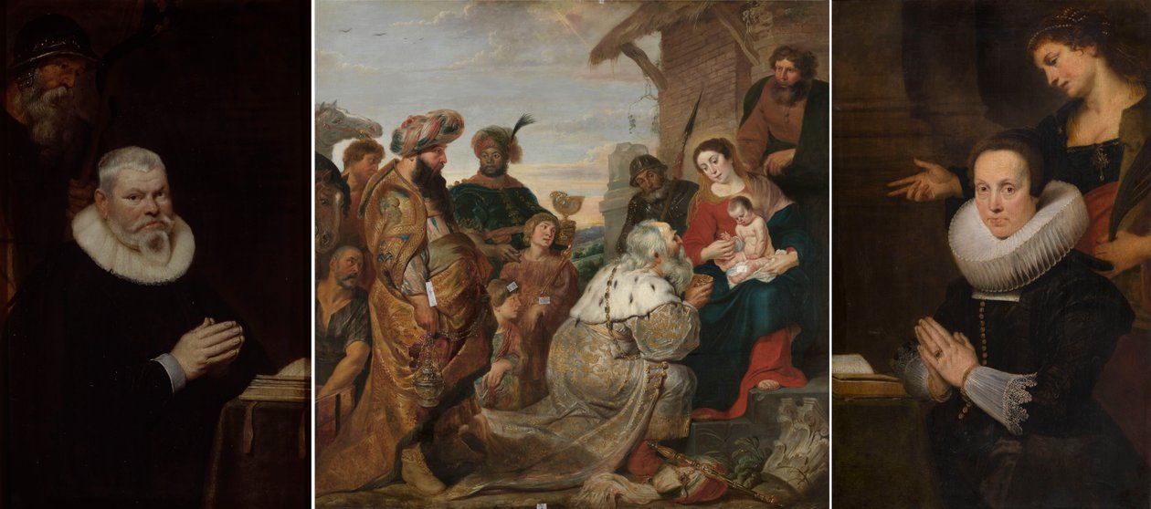 Epitaf Willema van Meerbeecka a jeho manželky Barbary Kegeleersové od Cornelis de Vos
