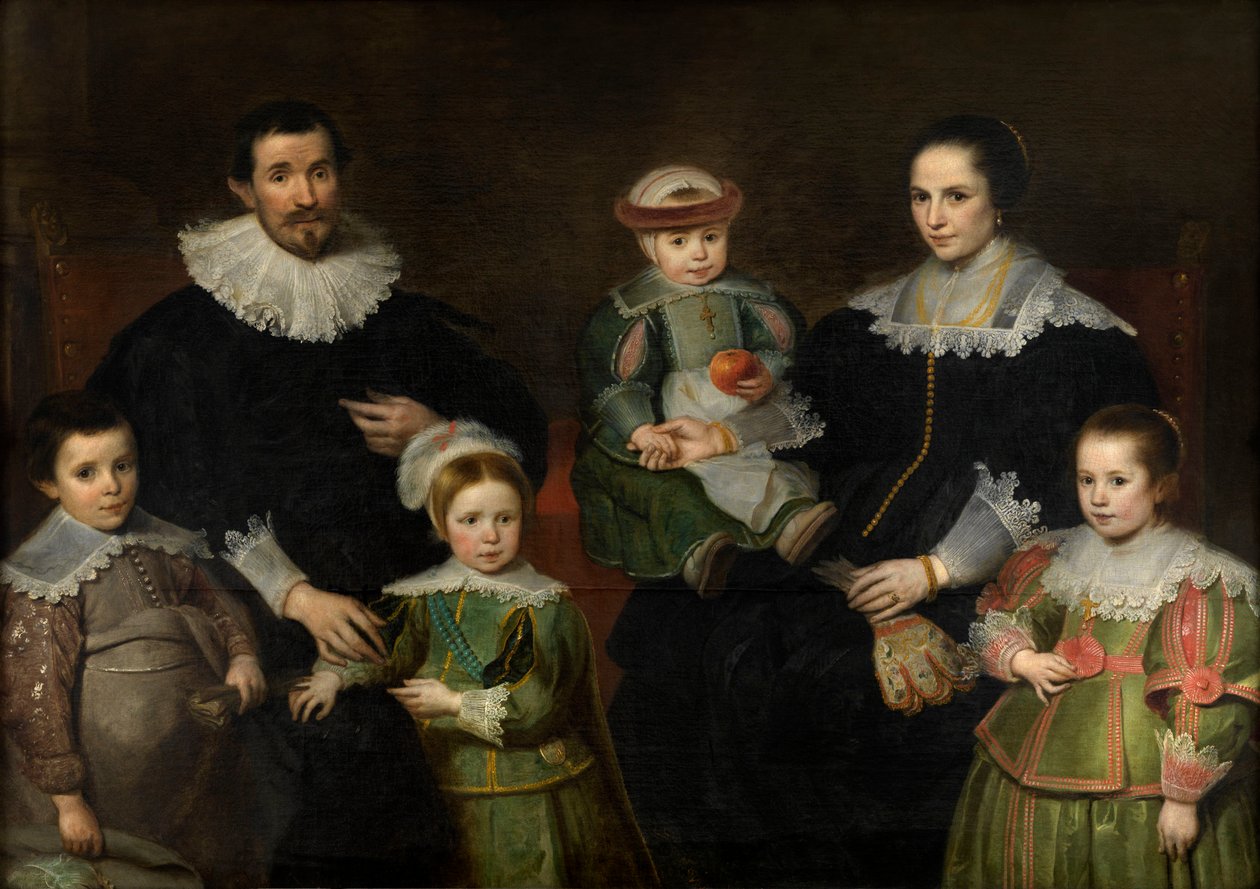 Rodinný portrét od Cornelis de Vos