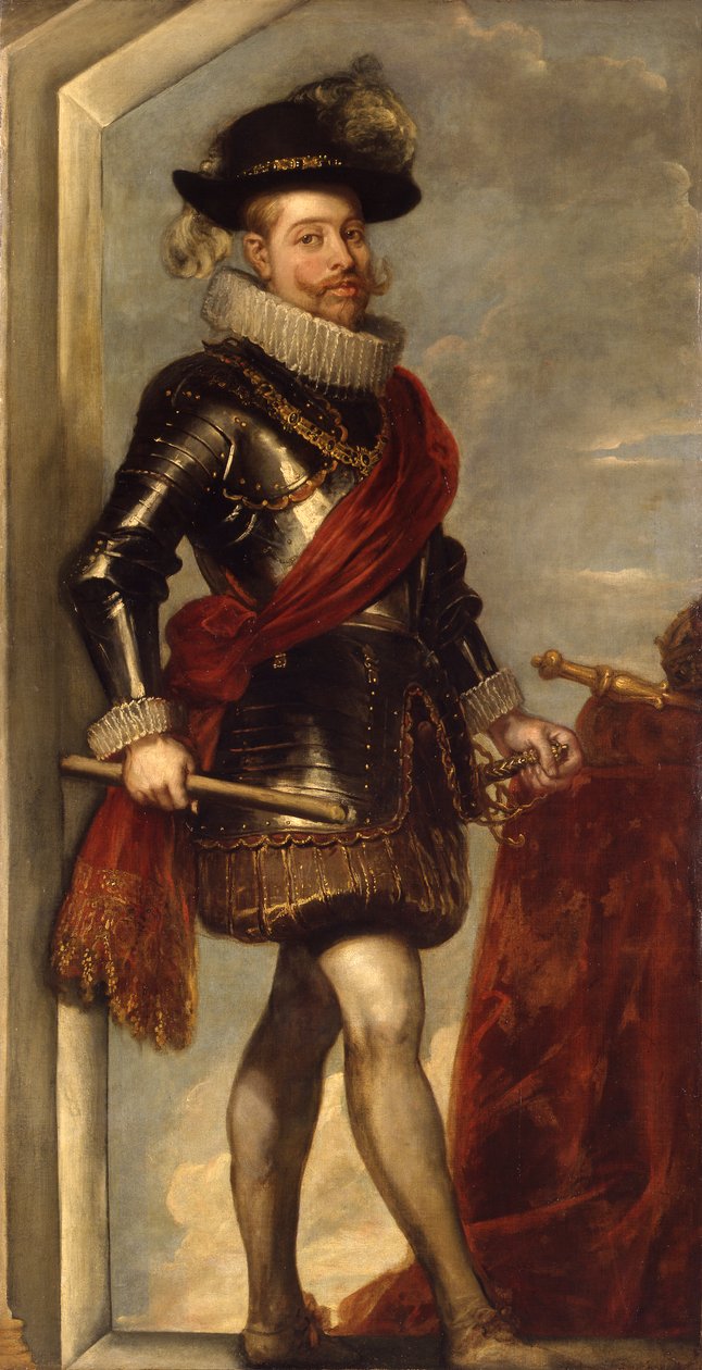 Španělský král Filip III od Cornelis de Vos