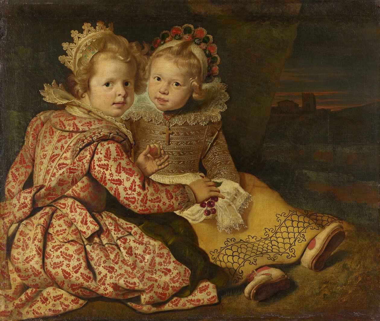 Magdalena a Jan Baptist de Vos, děti malíře od Cornelis de Vos