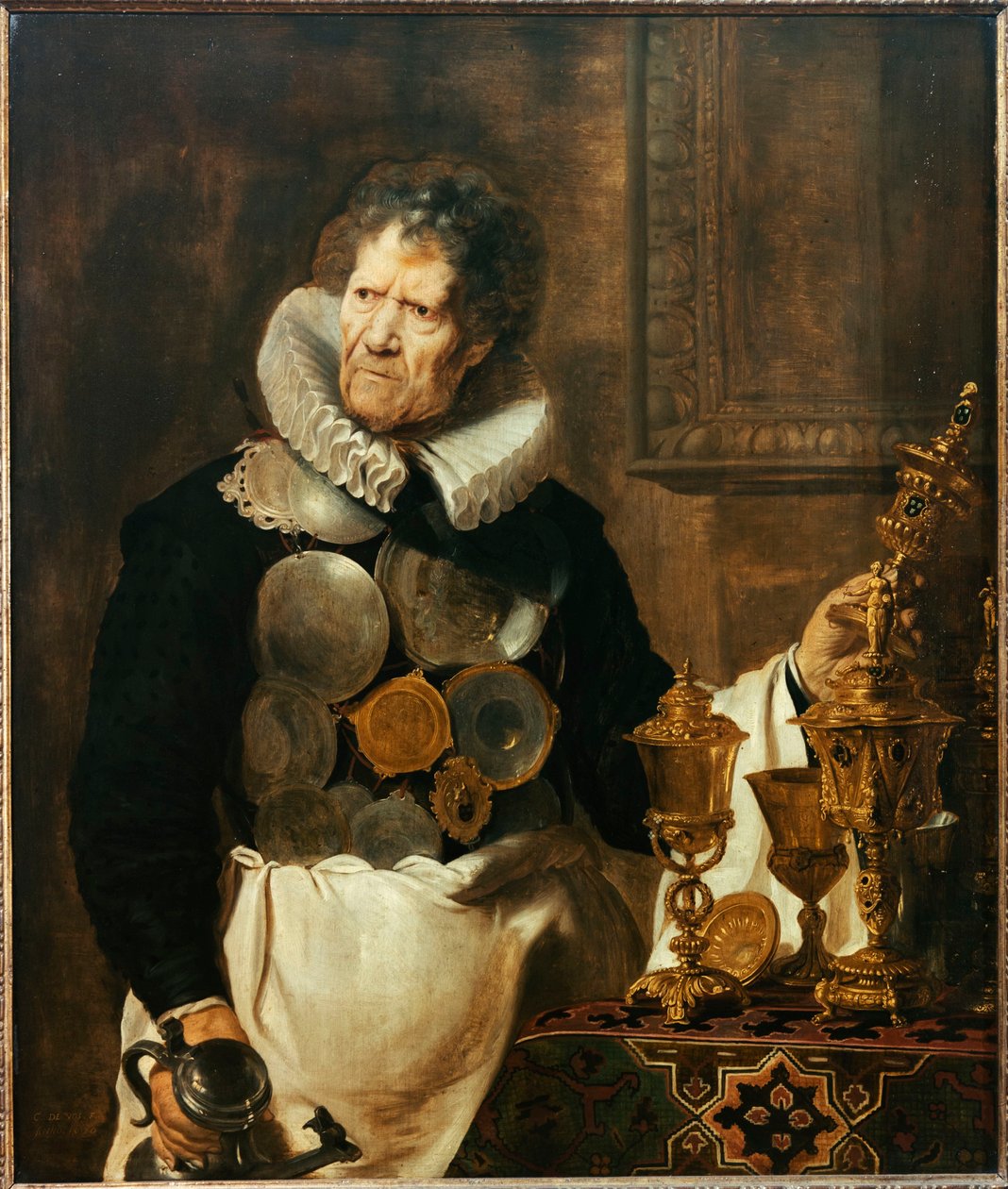 Portrét Abrahama Graphea 1550-1624, 1620. od Cornelis de Vos