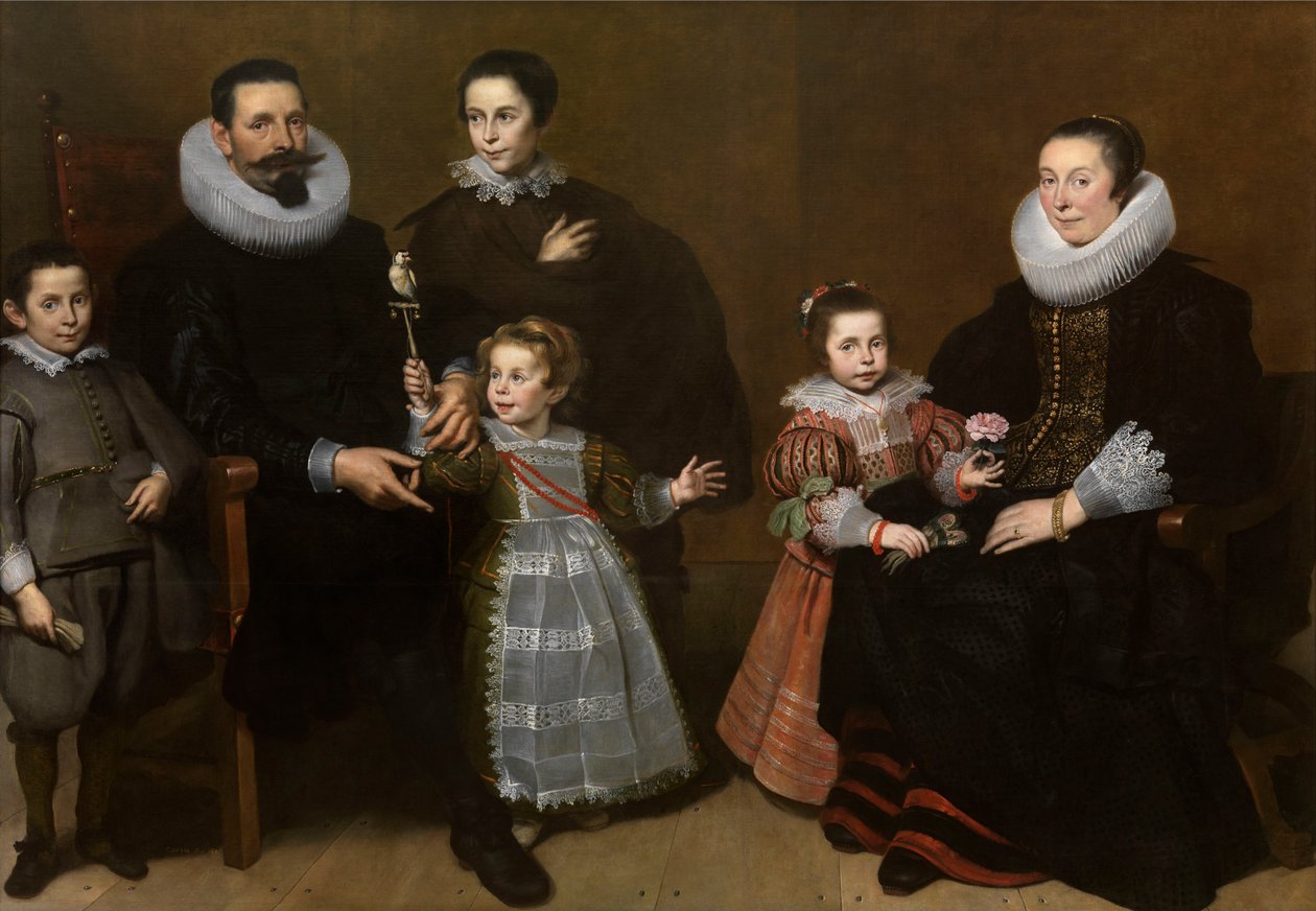 Portrét rodiny od Cornelis de Vos