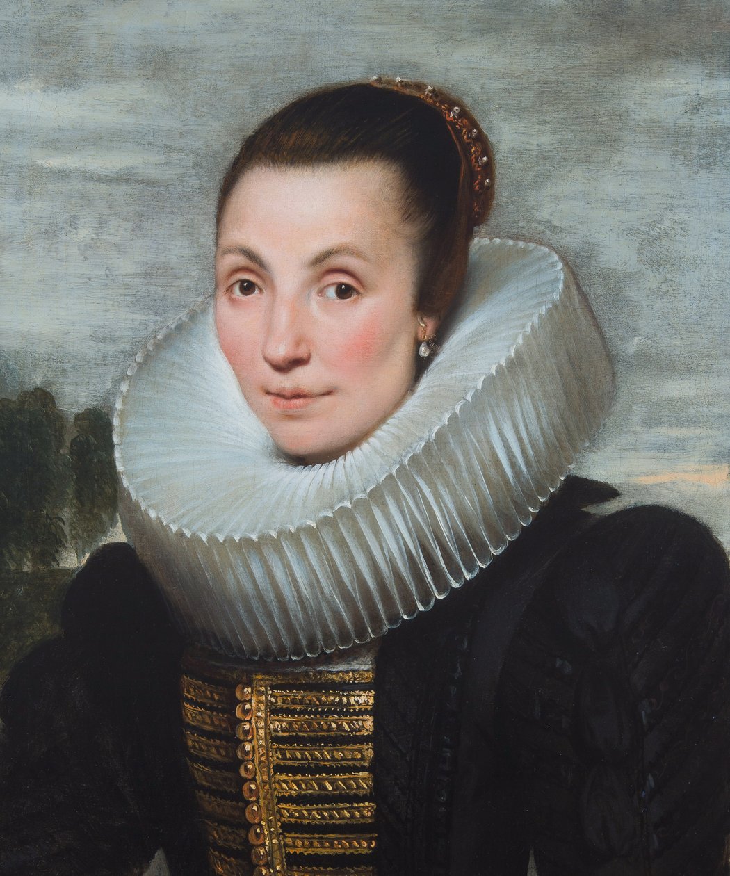 Portrét dámy od Cornelis de Vos