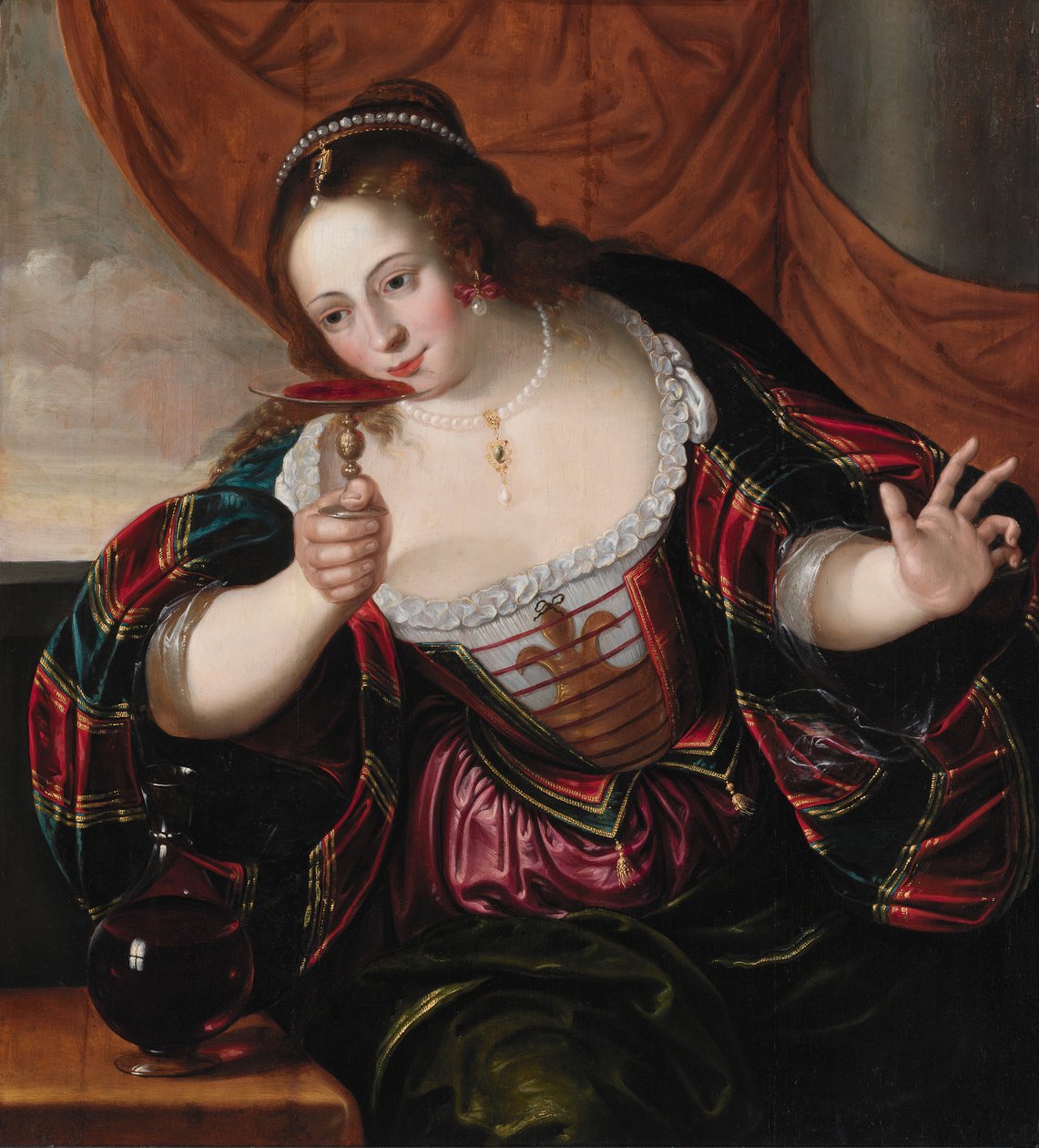 Portrét dámy, počátek 17. století od Cornelis de Vos
