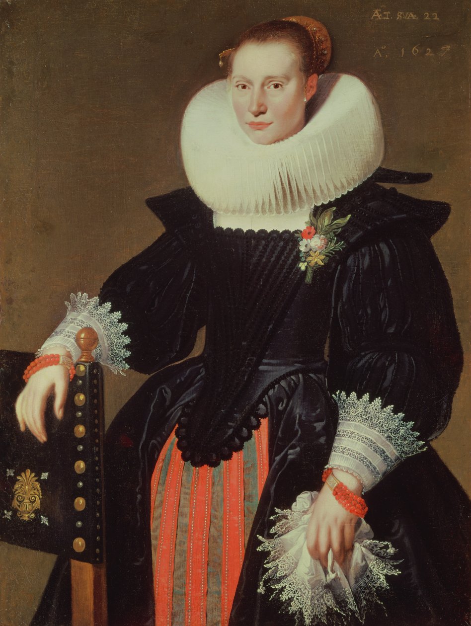 Portrét ženy od Cornelis de Vos
